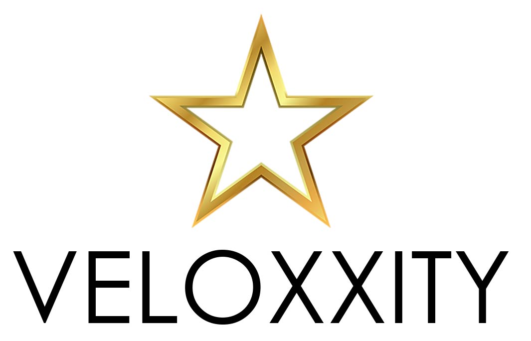 Veloxxity — official gold star and wordmark